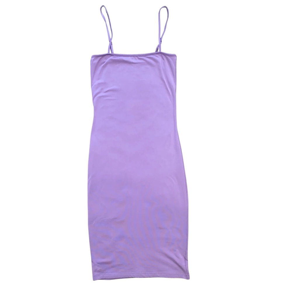 Light purple spandex spaghetti strap